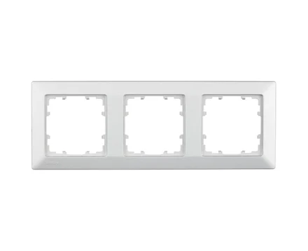 Рамка 3-на універсальна SIEMENS LINE алюміній