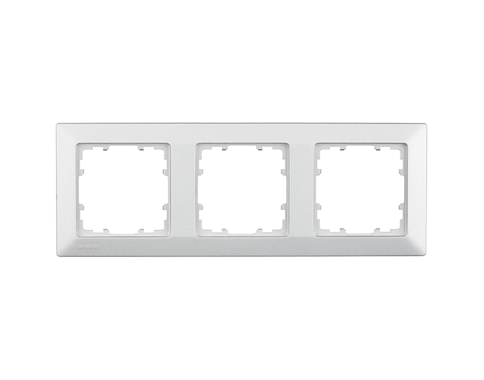 5TG25533 Рамка 3-на універсальна SIEMENS LINE алюміній
