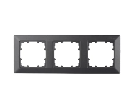 Рамка 3-на універсальна SIEMENS LINE карбон