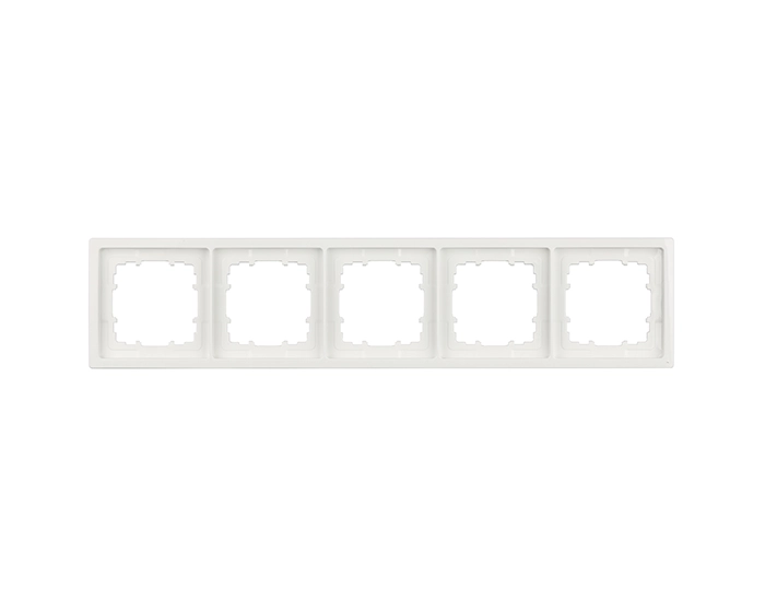 5TG25550WH Рамка 5-на універсальна SIEMENS LINE біл.полярний