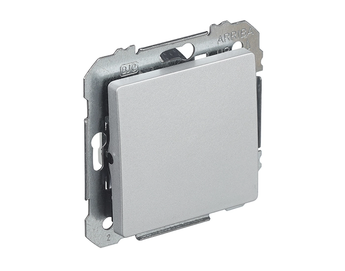 62505AM00 Вимикач 1кл. SIEMENS LINE 16АХ, 250V, алюміній