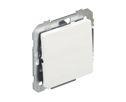 Вимикач 1кл. SIEMENS LINE 16АХ, 250V, біл.полярний