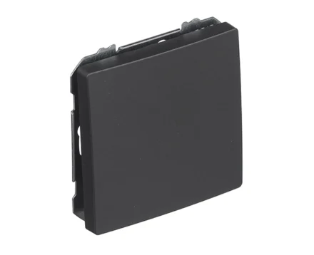 Вимикач 1кл.перехр. SIEMENS DELTA Style 16АХ, 250V, чорний коссо