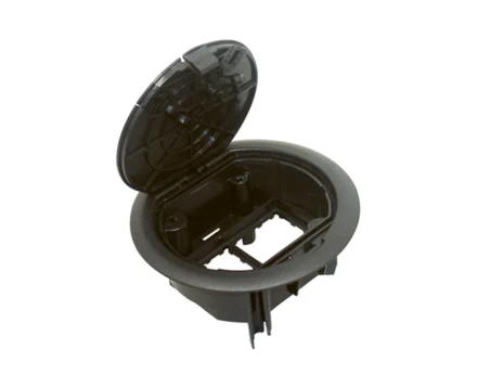 Люк підлоговий круглий. антрацит - 4 модуля