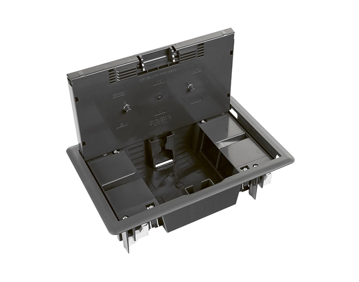 83004 cat_aberta_persp2_IMG_3270 Люк підлоговий прямокутний. Антрацит - 8 модулів