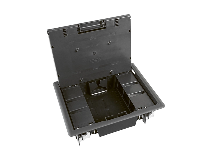 83006 cat_aberta_persp2_IMG_3271 Люк підлоговий прямокутний. Антрацит - 12 модулів