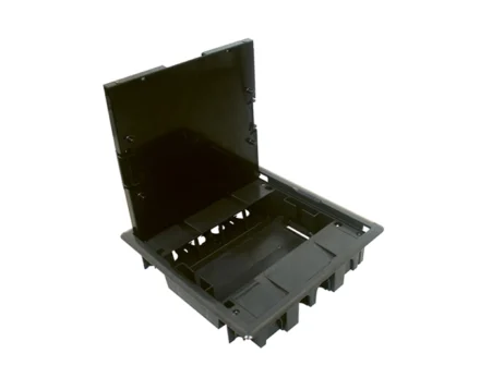 Люк підлоговий прямокут. Антрацит - 16 модулів