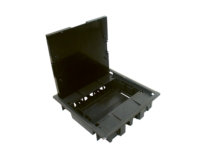 83008 cat Люк підлоговий прямокут. Антрацит - 16 модулів