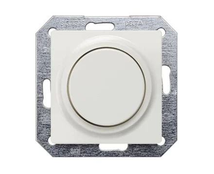 Світлорегулятор SIEMENS LINE 500W, біл.полярний