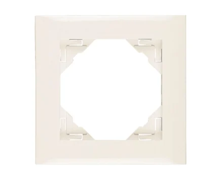 Рамка одинарна універсальна LOGUS слонова кістка