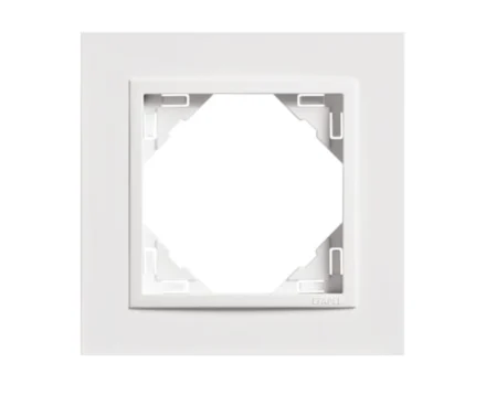 Рамка одинарна ANIMATO білосніжна