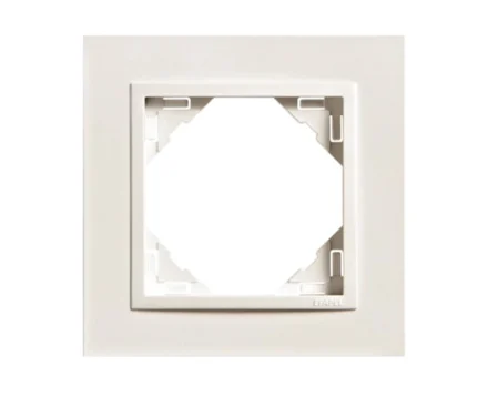 Рамка одинарна ANIMATO металік крижаний