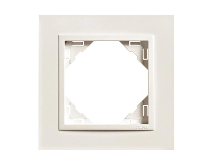 90910 TEE Рамка одинарна ANIMATO металік крижаний