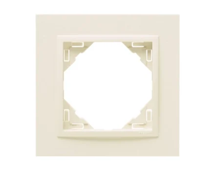 Рамка одинарна ANIMATO слонова кістка