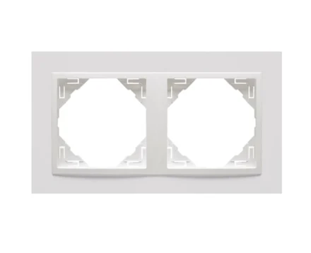 Рамка подвійна ANIMATO білосніжна