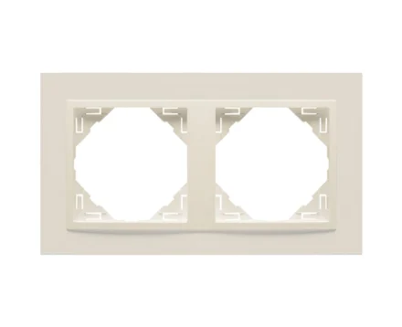 Рамка подвійна ANIMATO слонова кістка