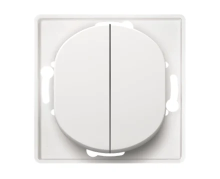 Механізм вимикача 2-кл. Aling-Conel EON, білий