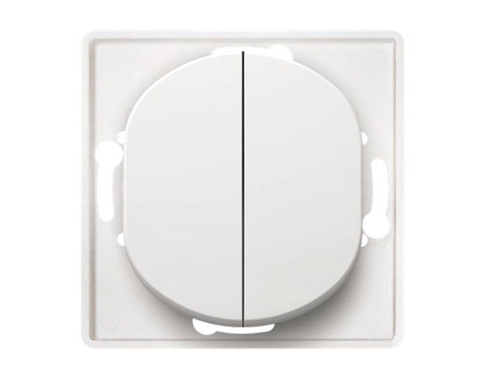 E6072.0 Механізм вимикача 2кл. сход. Aling-Conel EON, білий