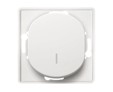 Механізм вимикача 1-кл з підсв. Aling-Conel EON, білий