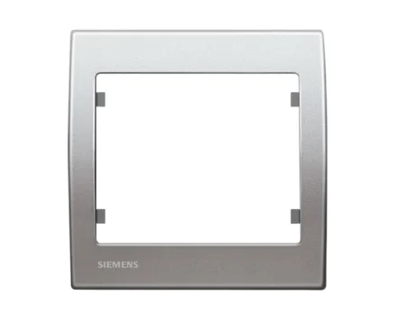 Рамка одинарна SIEMENS IRIS алюміній ф'южн