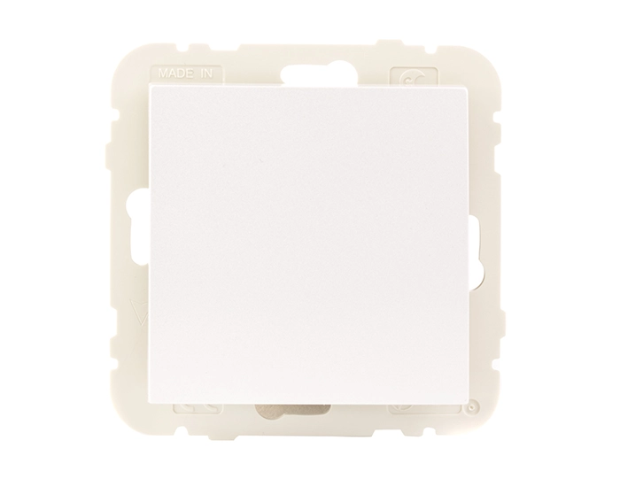 21011 TGE Вимикач 1кл. LOGUS 10АХ, 250V, металік крижаний