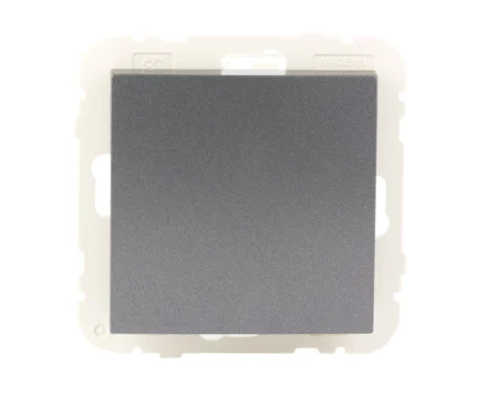 Вимикач 1кл. LOGUS 10АХ, 250V, металік графітовий