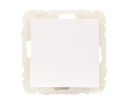 Вимикач 1кл. перехресний LOGUS 10АХ, 250V металік крижаний