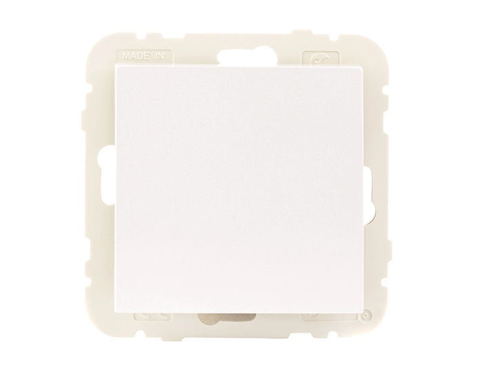 21071 TGE Вимикач 1кл. сходовий LOGUS 10АХ, 250V металік крижаний