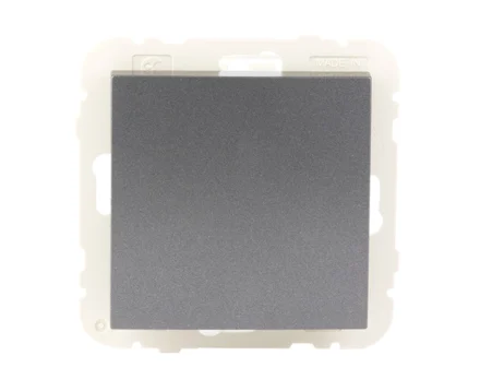 Вимикач 1кл. сходовий LOGUS 10АХ, 250V металік графітовий