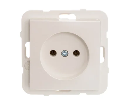 Розетка одинарна без з/к LOGUS 16А, 250V, металік перламутровий