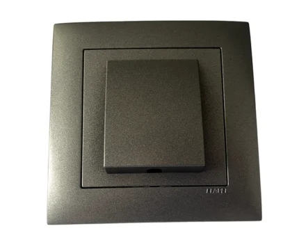 Вивід кабеля LOGUS металік графітовий