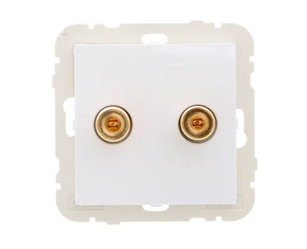 Розетка аудіо LOGUS стерео білий