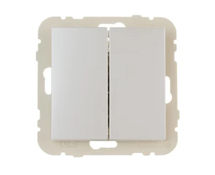 Вимикач жалюзі LOGUS металік крижаний