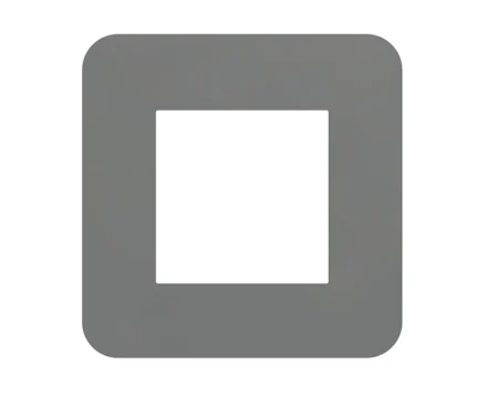 Рамка 1-на EFAPEL Latina EU алюміній/хром