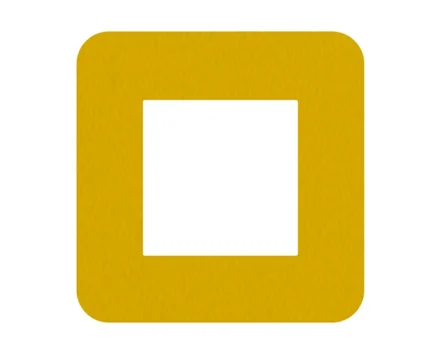 Рамка 1-на EFAPEL Latina EU жовт.