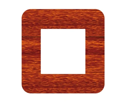 Рамка 1-на EFAPEL Latina EU черв.дерево