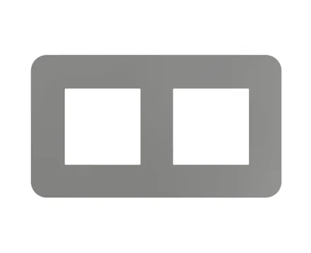 Рамка 2-на EFAPEL Latina, алюміній