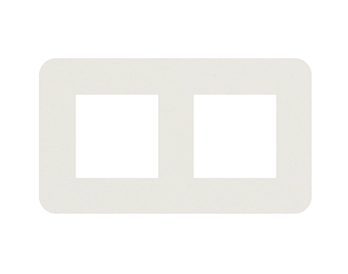 42920 TBM Рамка 2-на EFAPEL Latina білий матовий