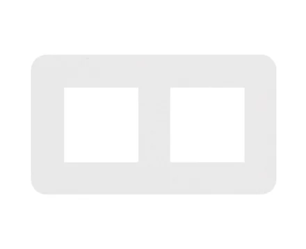 Рамка 2-на EFAPEL Latina білий глянцевий