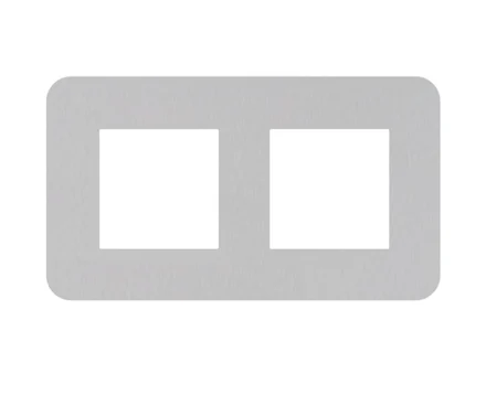 Рамка 2-на EFAPEL Latina EU хром