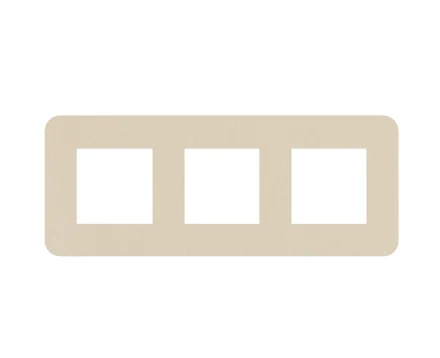 Рамка 3-на EFAPEL Latina EU бежевий
