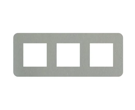 Рамка 3-на EFAPEL Latina EU алюміній метал