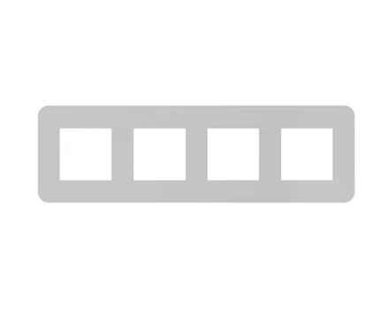 Рамка 4-на EFAPEL Latina EU хром