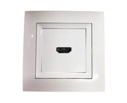 Розетка HDMI одинарна Efapel LOGUS біл.