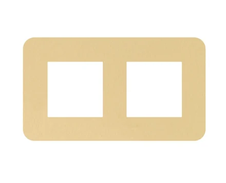Рамка 2-на EFAPEL Latina EU золото