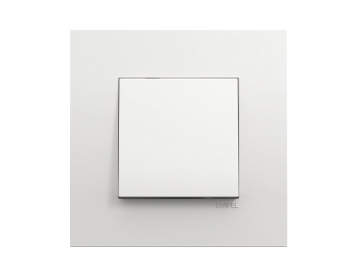 4605112 SBM Вимикач 1кл. перехр. EFAPEL QUADRO 10АХ, 250V, білий матовий