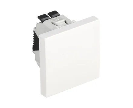 Вимикач 1кл. сход. EFAPEL QUADRO 10АХ, 250V білий глянцевий