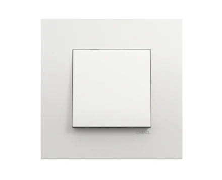 Кнопка дзвінка EFAPEL QUADRO білий матовий