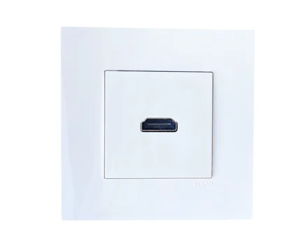 Розетка 1-на HDMI EFAPEL QUADRO білий матовий