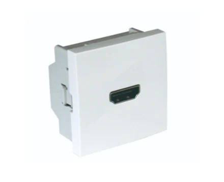 Розетка 1-на HDMI EFAPEL QUADRO білий глянцевий